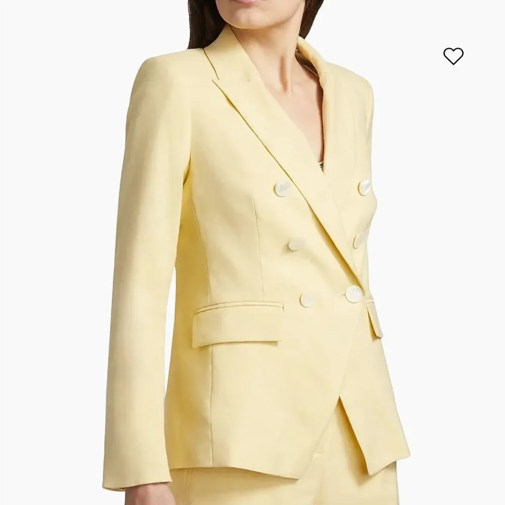 Veronica Beard miller linen Dickey jacket